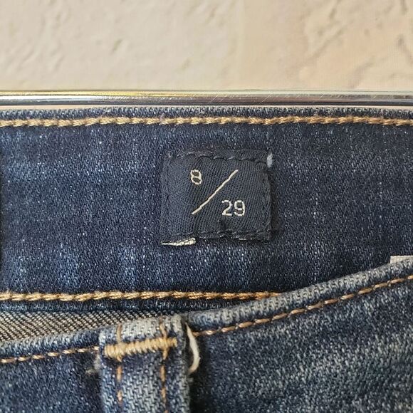 LUCKY BRAND Ava Crop Raw Hem Ankle Jeans 8/29 - Picture 5 of 9